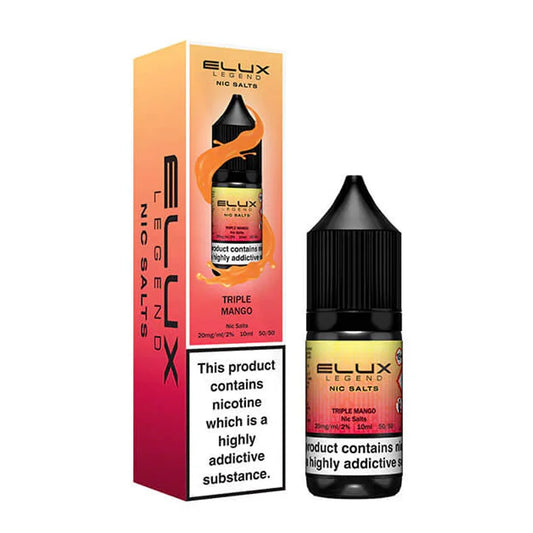 Triple Mango Elux Legend 10ml Nic Salt Eliquid