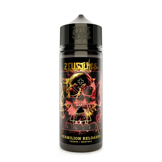 Vermilion Reloaded Zeus Juice 100ml Shortfill Eliquid 70VG/30PG