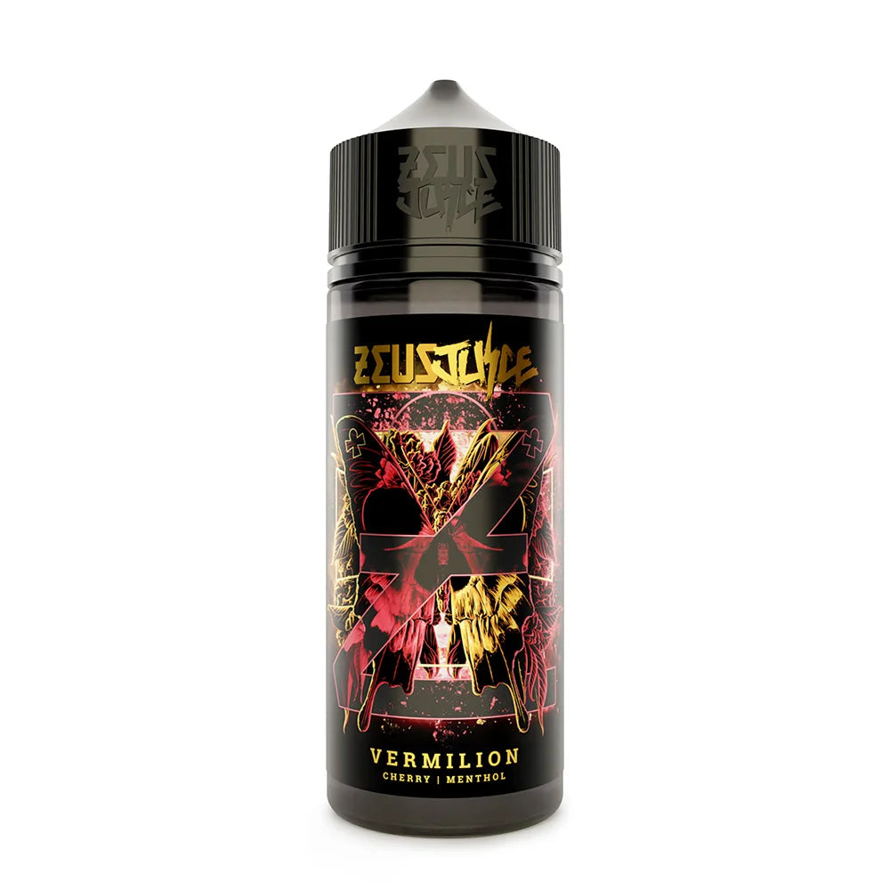 Vermilion Zeus Juice 100ml Shortfill Eliquid 70VG/30PG