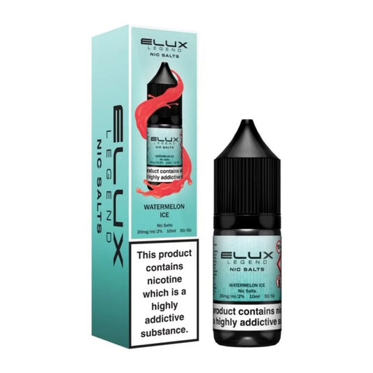 Watermelon Ice Elux Legend 10ml Nic Salt Eliquid