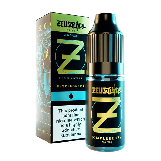 Dimpleberry Zeus Juice Freebase 10ml Eliquid 50/50