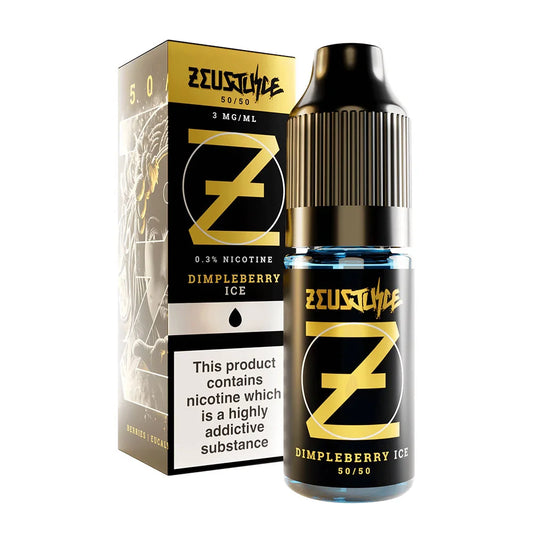 Dimpleberry Ice Zeus Juice Freebase 10ml Eliquid 50/50