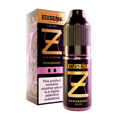 Dodoberry Zeus Juice Freebase 10ml Eliquid 50/50