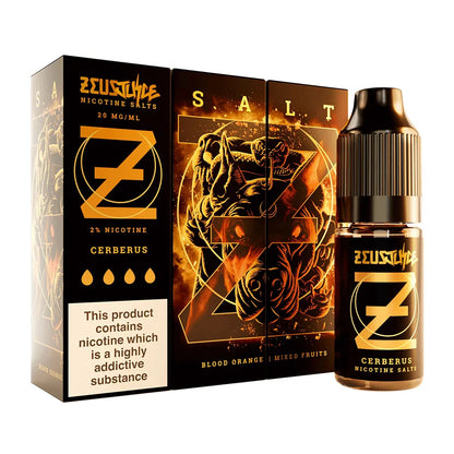 Zeus Juice 10ml Nic-Salt Eliquid, Cerberus with nicotine strength of 20mg
