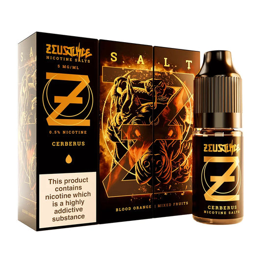 Zeus Juice 10ml Nic-salt Eliquid, Cerberus with nicotine strength of 5mg