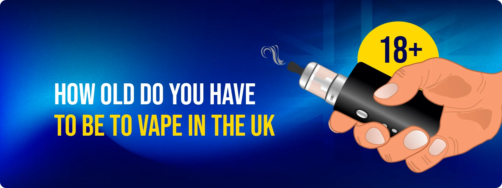 how old do you have to be to vape in UK