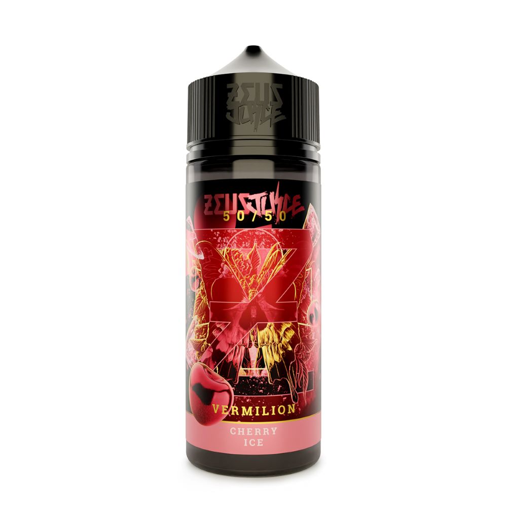 Vermilion Zeus Juice 100ml Shortfill Eliquid 50VG/50PG