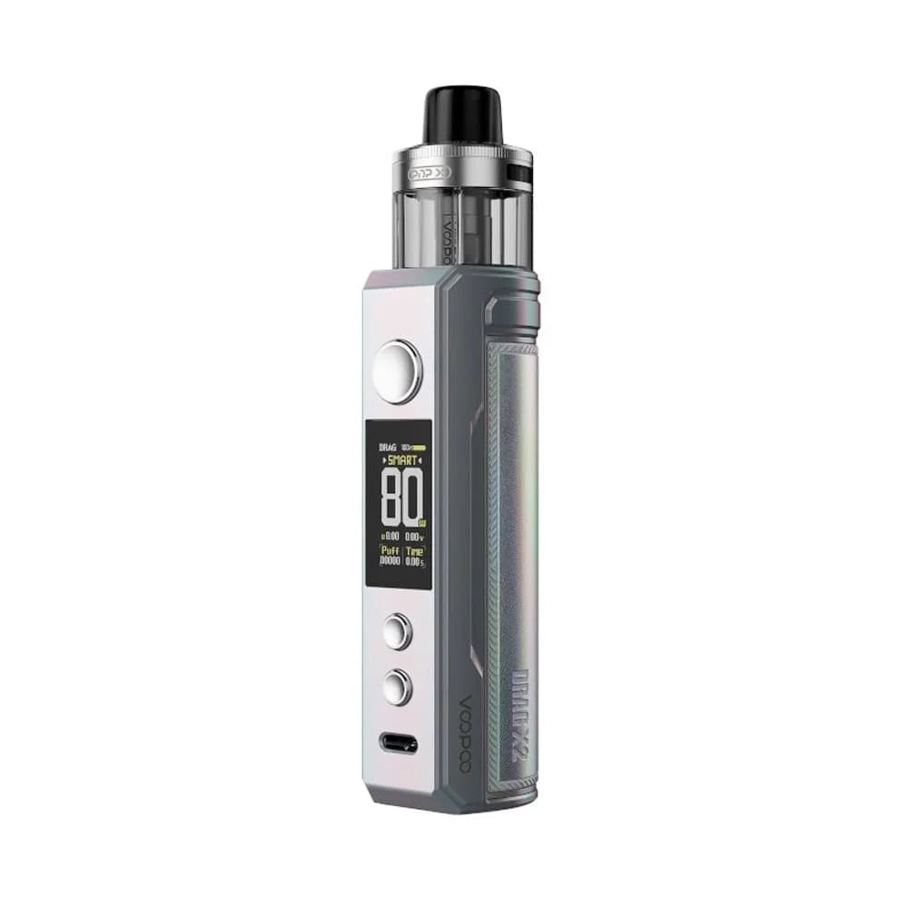VooPoo Drag X2 Kit - Colourful Silver